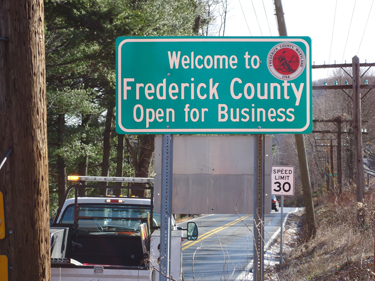 Frederick ‘Open for Business’ signs denied by state