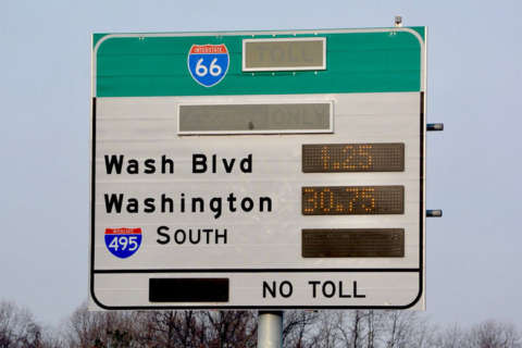 Survey: I-66 commuters say tolls, hours changes not helping