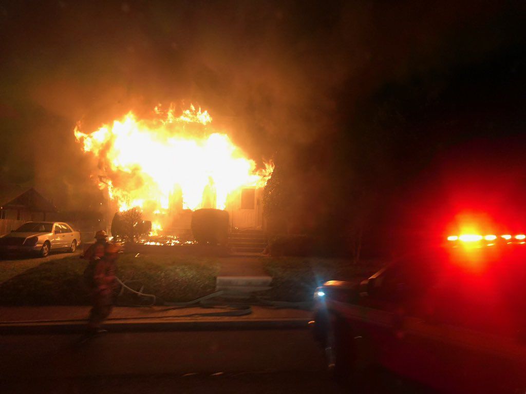 Western Avenue fire