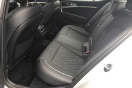 Rear seats can be tight for taller riders.(WTOP/Mike Parris)