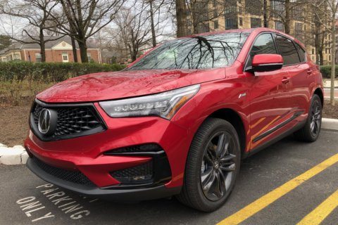 Front view of Acura RDX