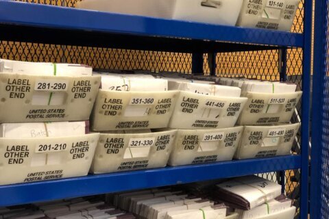 Maryland mail-in ballot count continues