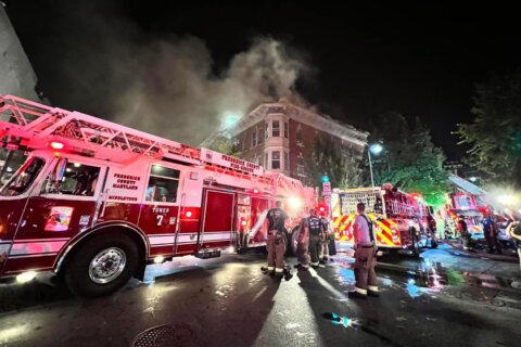 3-alarm fire in downtown Frederick forces 8 from apartments