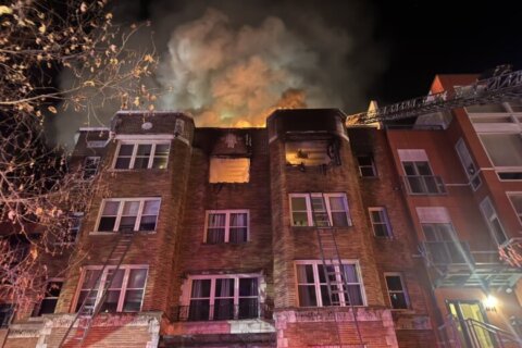 New Year’s Eve fire in DC leaves 2 hospitalized, several people displaced