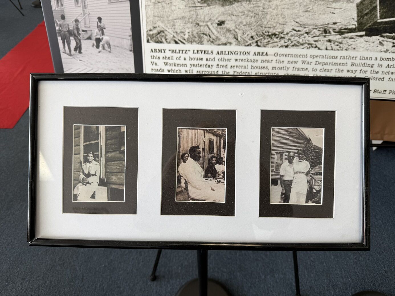 Display at Black Heritage Museum