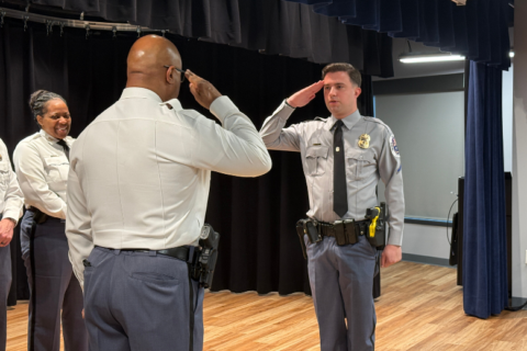 ‘We never felt the cold’: Prince George’s Co. police honors first responders at DC plane crash recovery