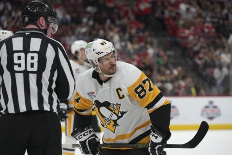 Penguins’ Crosby and Stars Dadonov have a dueling hat tricks game 16 years after Sid’s with Ovechkin