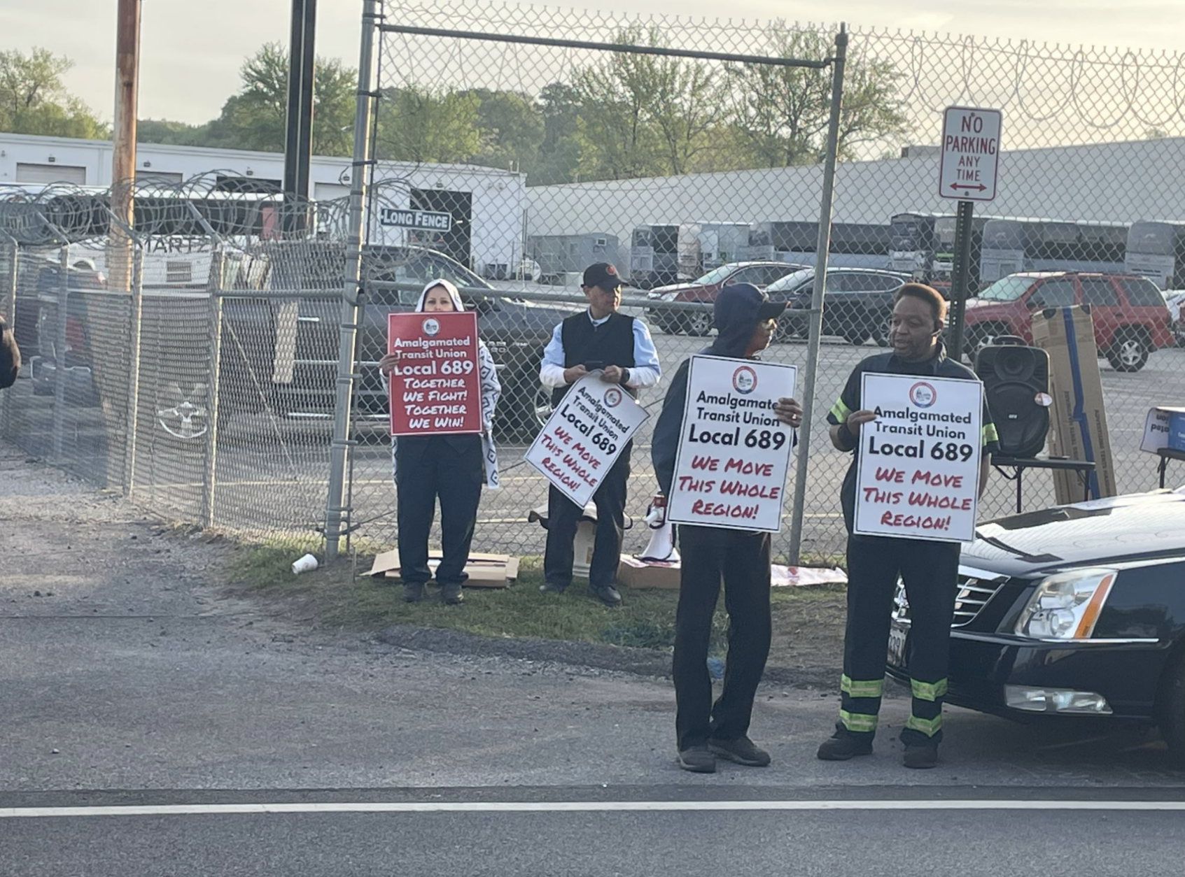 striking employees