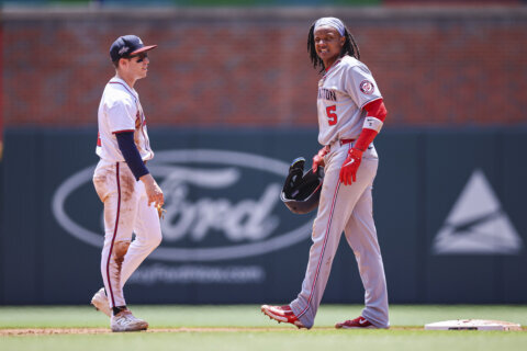 Smith-Shawver shines again with 6 strong innings as Braves beat Nationals 5-2 to win series