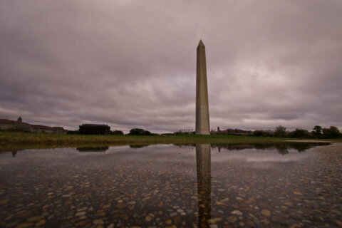 Stormy weather hits DC region, bringing flash flooding and large hail