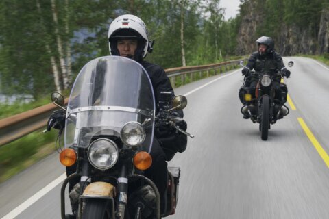 Varroooom! It’s back on the bikes for Ewan and Charley for Europe trek in ‘Long Way Home.’