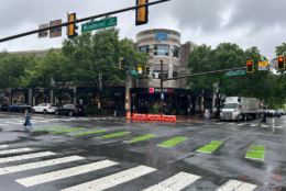 street in bethesda closed for construction on Purple line